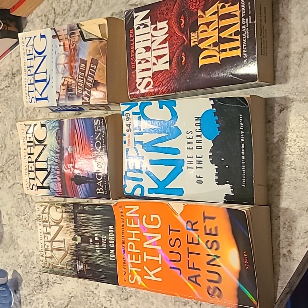Stephen King books